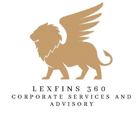 LEXFINS 360 CORPORATE SERVICES AND ADVISORY logo