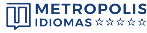 Metropolis / Curso de ingles logo