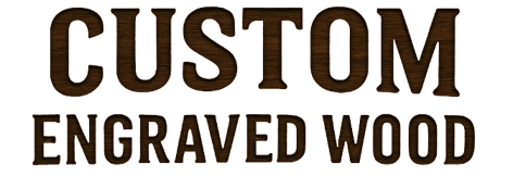 Custom Engraved Wood logo