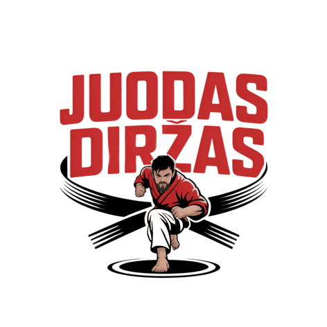 Juodas Diržas logo