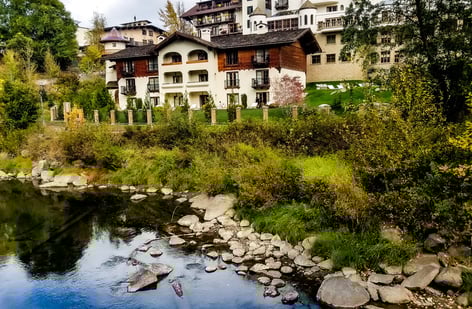 Leavenworth, WA - The luxury Posthotel along the Wenatchee River