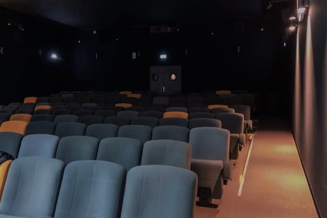Photographie de notre salle de spectacle à Doussard (74).