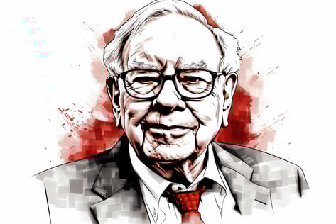 a portrait of a man with glasses and a red tie