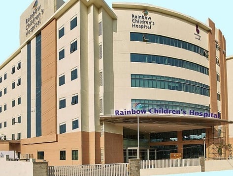 rainbow children's hospital en Inde