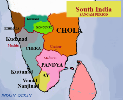 Chola, Chera and Pandya Dynasties