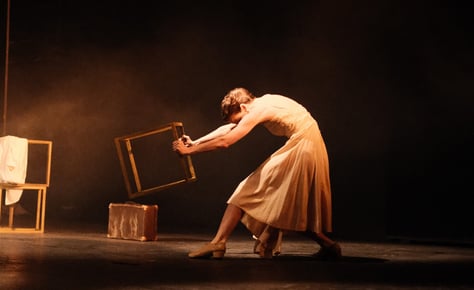 a woman dancing