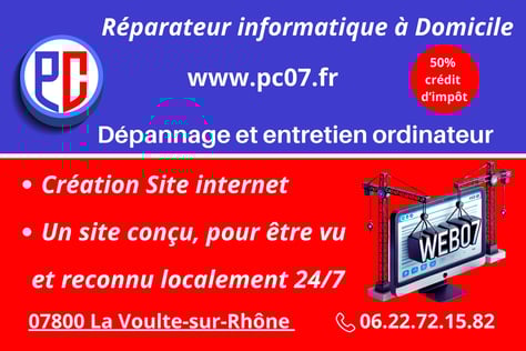 publicité deVant local PC07