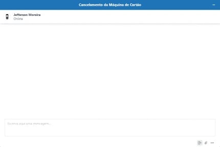 Como Cancelar a Maquina Pop Credicard pelo Chat