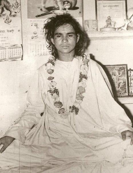 Shri Babaji in meditazione