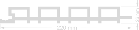medidas de wall panel cladding wpc cotas especificaciones técnicas