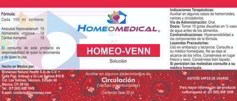 Diseño e impresión de etiquetas para medicamento homeopático