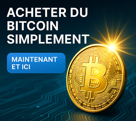 Acheter du Bitcoin facilement, guide simple et rapide pour acheter BTC en ligne en 2025