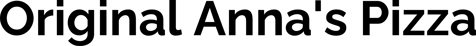 Original Anna's Pizza logo