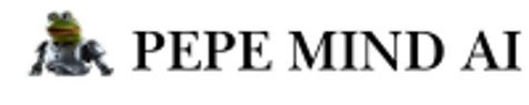 Pepe AI meme coin logo