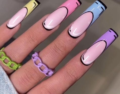 Cartoon nails