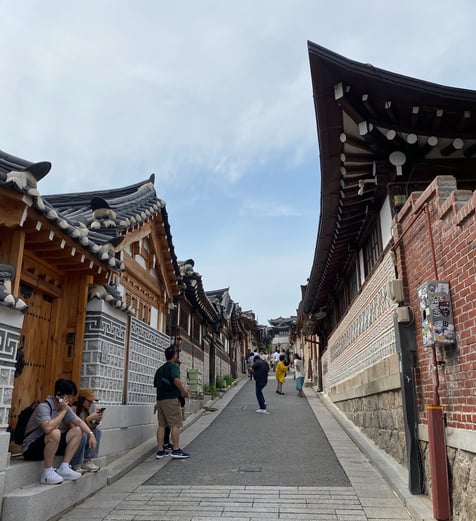 Bukchon Hanok village Seoul