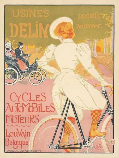 usines delin poster Bicycle Commuter Tips: Lessons from a Decade on Two Wheels Oops Proof Guide