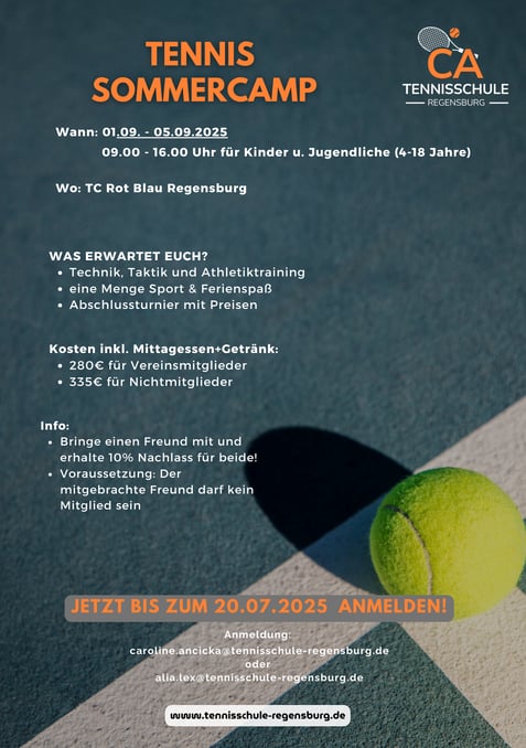 a tennis ball on a tennis court with a tennis ball