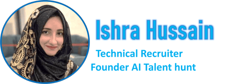 Ishra Hussain Portfolio logo