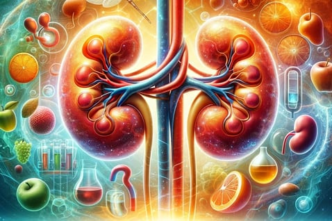 Lejra section of a human kidney and good foods