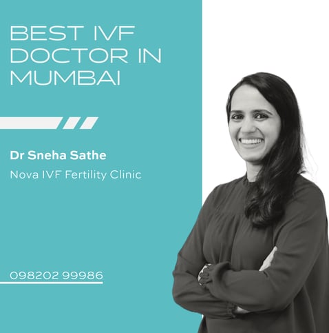 An image highlighting Dr. Sneha Sathe as the top IVF specialist in Mumbai