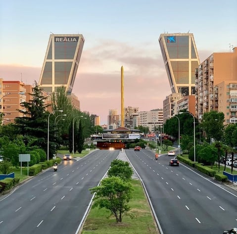 Paseo de la Castellana, Madrid