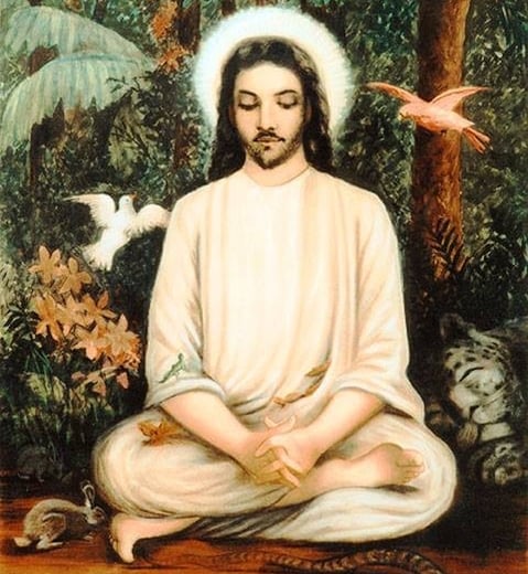 Gesù in meditazione
