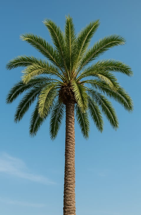 Un palmier pour la journée mondiale du climat