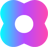 a colorful picture of a circular object