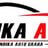 an auto dealership with an image of an auto dealership