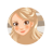 avatar d'une femme blonde