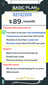 Basic Plan Retainer – $89/mo for startups (<2yrs, <110 trans, <$75K); includes chart setup & support