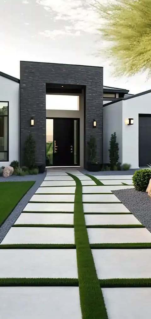 Turf sidewalk