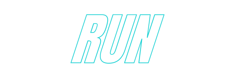 run title written in blue