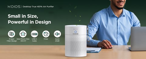 You’re making the right decision to purify the air with KOIOS P40.