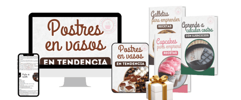 postres en vaso curso