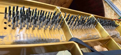 Déchevillage piano