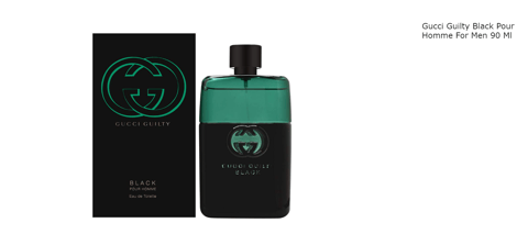 Gucci Guilty Black Pour Homme For Men 90 Ml