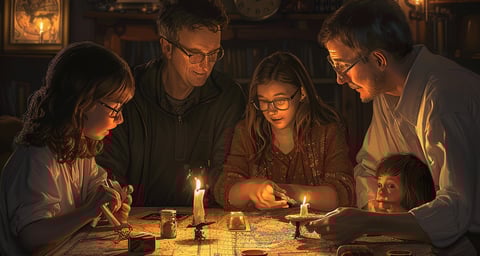 familia juegos de mesa