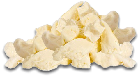 Raw cheese curds - white