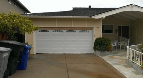 New garage door installed in Ca.