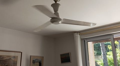 Our bedroom ceiling fan