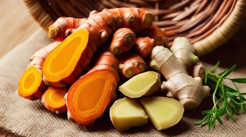 Turmeric and Ginger for Collagen Production