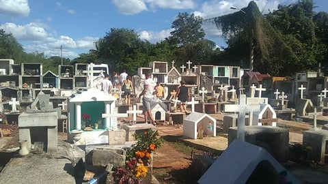 cimetière dia de muertos avec Paseo Tours