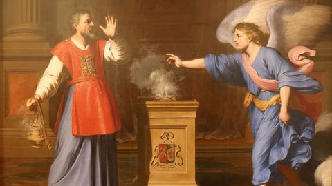 Gabriel with Zechariah