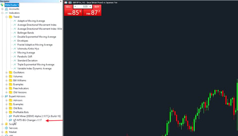 How to change MetaTrader 5 (MT5) background or wallpaper with image