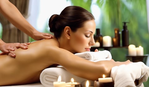 spa massage setting