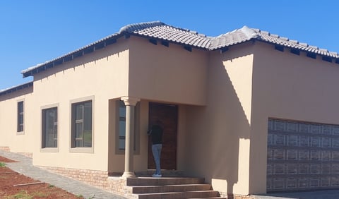 Completed construction project, Wildtuin Park, Krugersdorp