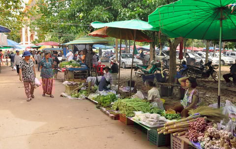 marché du Wat Tham SIng