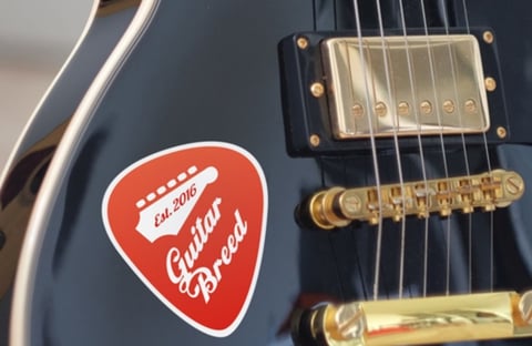 etichetta chitarra